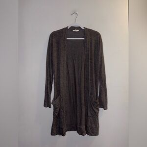 Cherish — Charcoal Cardigan